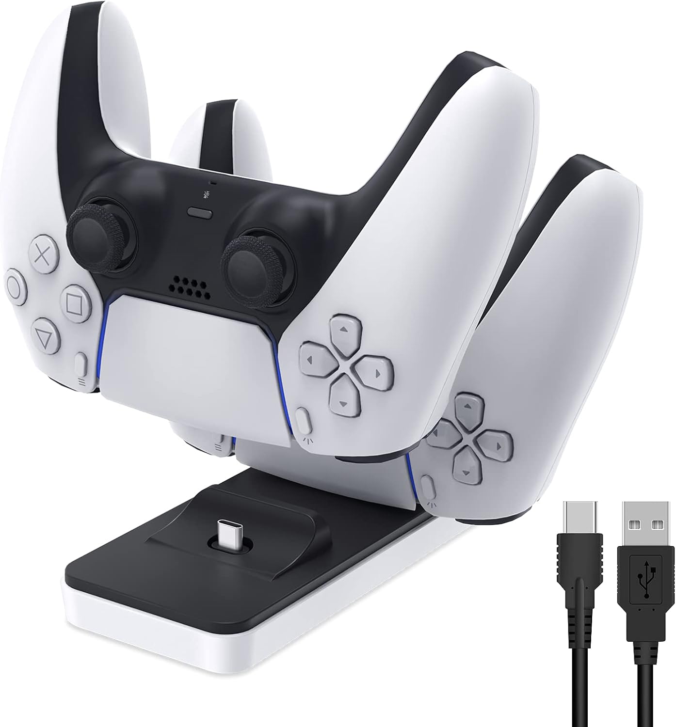 FASTSNAIL Charger for PS5 Controller Portable Charging