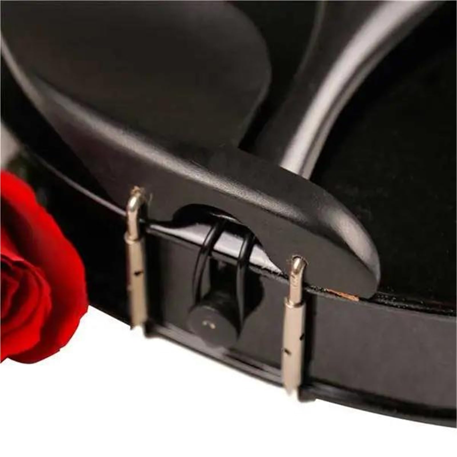 Violini Acustici Violini Acustici In Legno Massello Di Dimensioni Standard Neri(1/16)