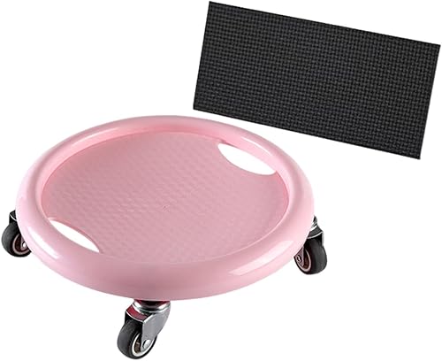 Rueda de rodillo abdominal, equipo de entrenamiento abdominal para entrenamiento de núcleo, rodillo de rueda abdominal con alfombrilla para