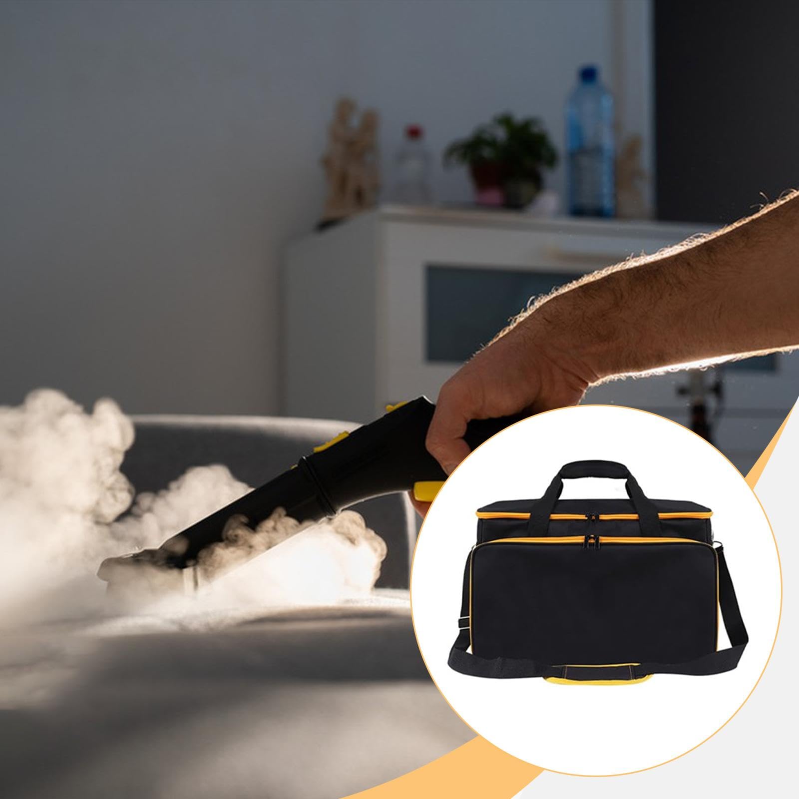 Borsa per Il Trasporto della Macchina per la Pulizia a Vapore, Custodia Protettiva, Accessori Multiuso con Tracolla, Resistente ai Graffi, Portatile