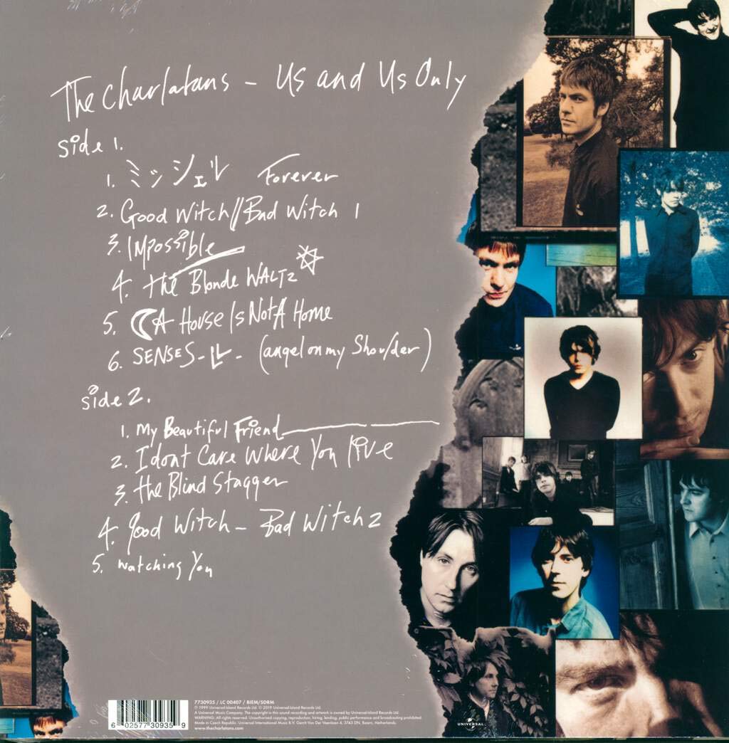 Amazon.com: Us And Us Only (Transparent) : The Charlatans: Toys
