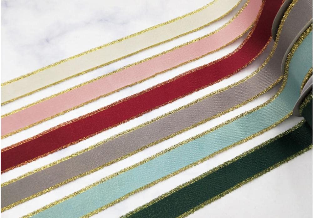 Ribbons For Gift Wrapping Ribbon For Fabric Satin Ribbons Ciasto Pieczone Kwiaty Prezent Złoto Sword Wstążka Handmade Diy Bow Hair Akcesoria Materiał Festiwal Dekoracja Wstążka-Różowa Szerokość 1,5 Cm