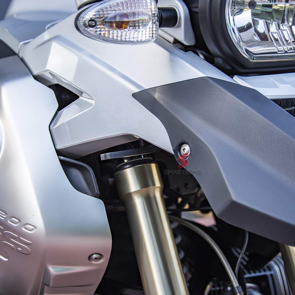 Staffa faretti addizionali supplementari sotto parafango sottobecco R 1200 GS 2004-2013 Standard Adventure Specifico no modifica
