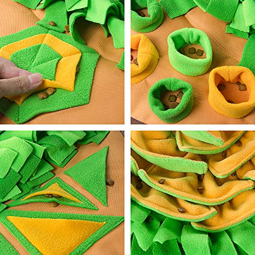 AWOOF Snuffle Mat Pet Dog Feeding Mat, Durable Interactive Dog Puzzle Toys Encourages Natural Foraging Skills - Image 4