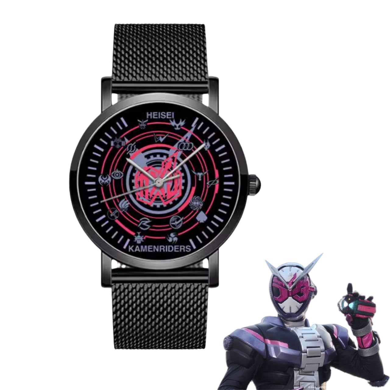 Amazon.co.jp: 仮面ライダージオウ 腕時計 クオーツ時計 仮面ライダー 