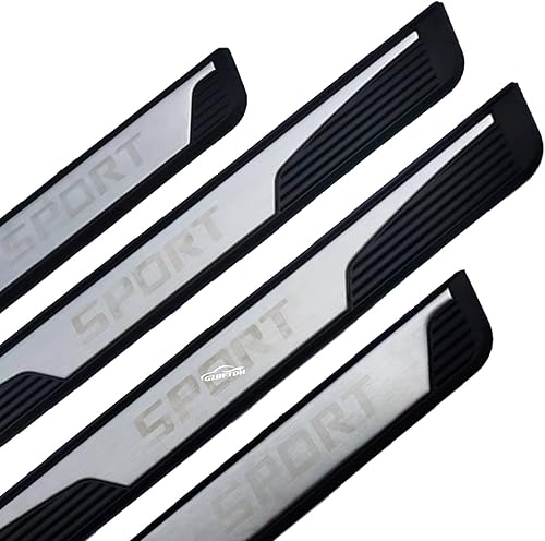 Miniatura 4 de GZBFTDH Protector de placa para umbral de puerta de automóvil, para Toyota Corolla 2015-2022, accesorios de acero con cubierta de plástico para