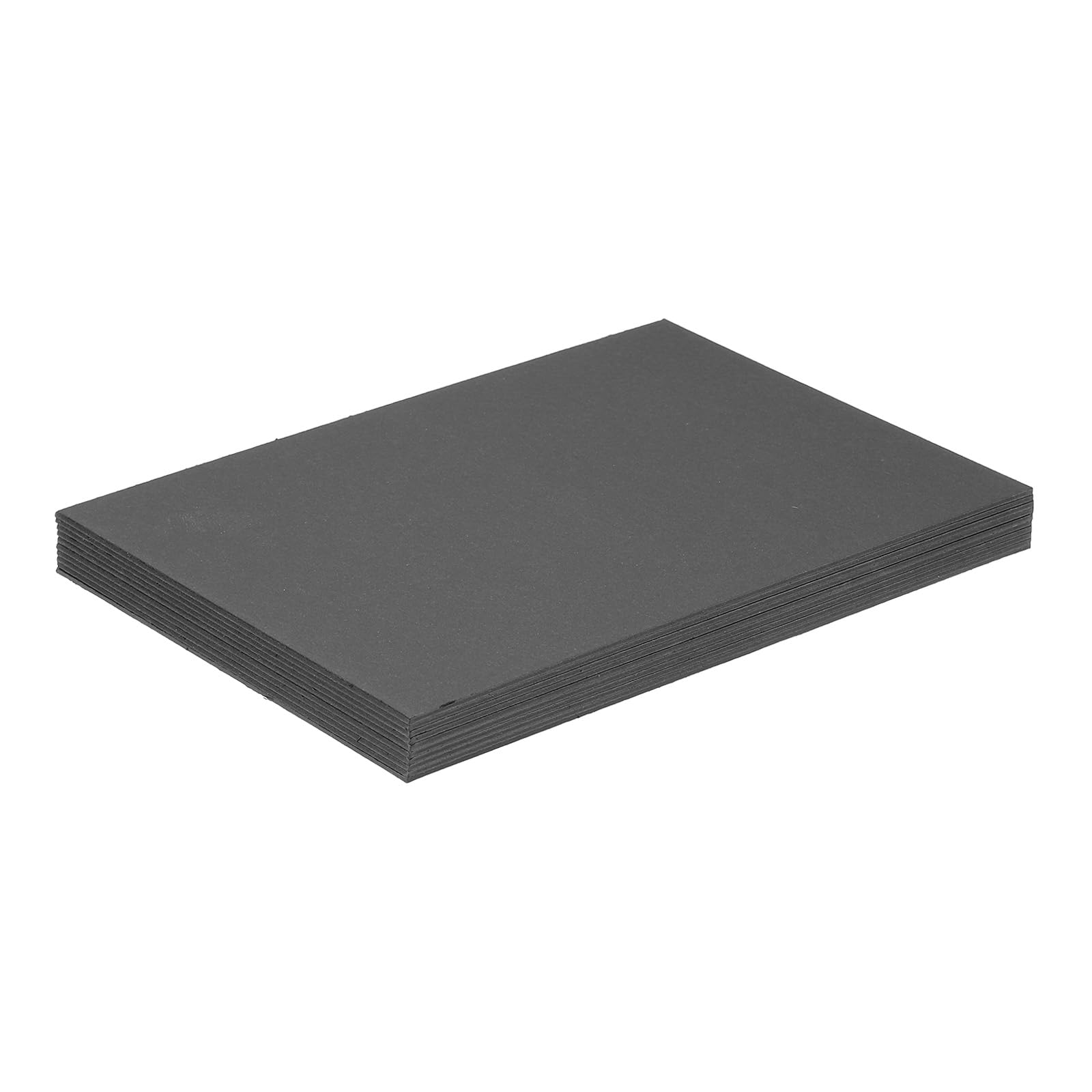 PATIKIL 12x8x0.06" Chipboard Sheets, 10Pcs 60PT Thick Book Board Binders Board Sturdy Bookbinding Supplies for Book Binding Cover Black - Image 4