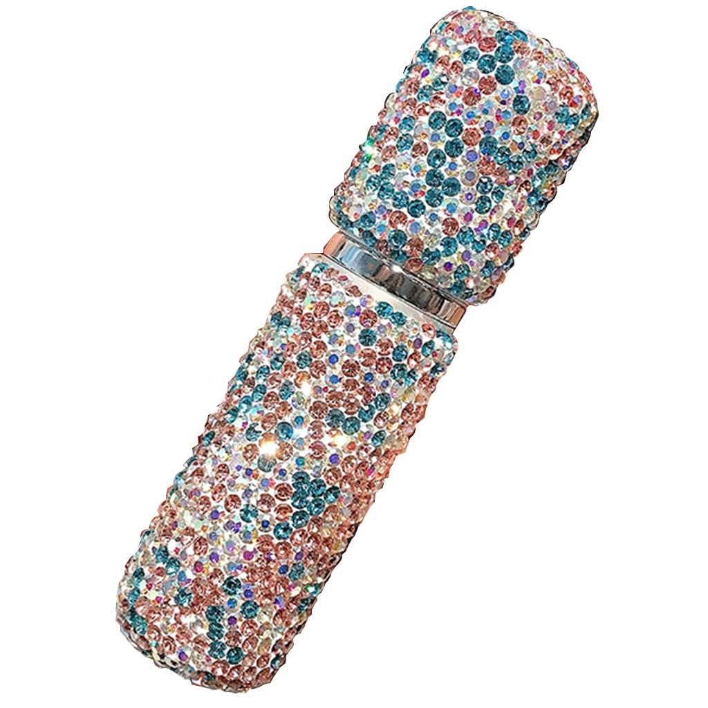 butelkę z perfumami, butelkę z mgłą Butelka na perfumy w sprayu ze strasem, 25 ml szklane butelki z rozpylaczem, podróżna butelka na perfumy, przenośna mini butelka z atomizerem perfum do wielokrotneg