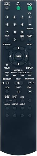 RMT-D175A Reemplazo de Control Remoto Trabajo para Sony DVD Player DVP-NS70HP DVP-NS47P DVP-NS50P DVP-NS55P DVP-NS78HP DVP-NS77H DVP-NS71HP