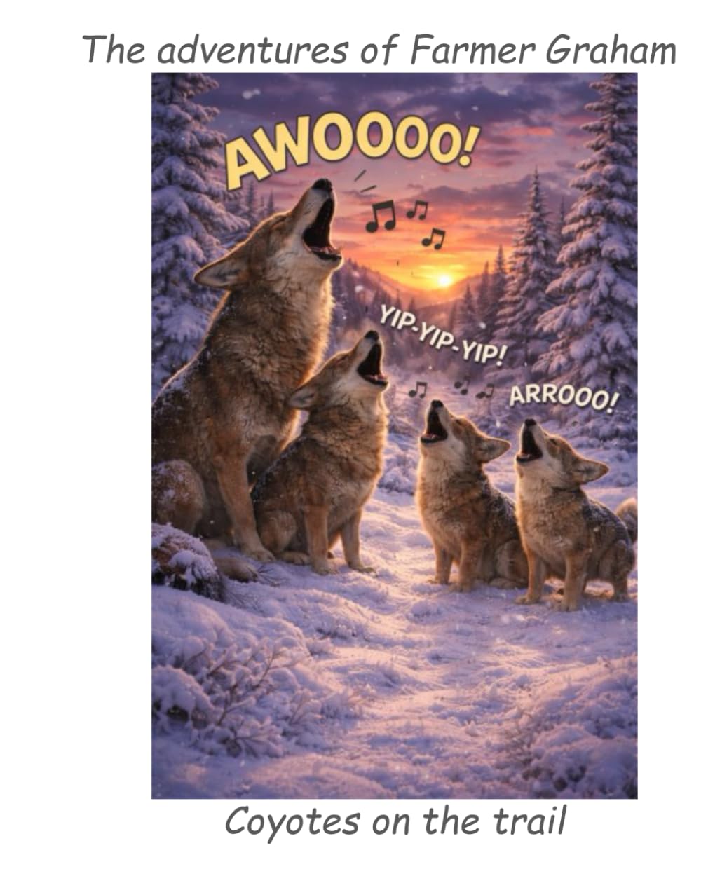 Coyotes on the Trail (The Adventures of Farmer Graham)