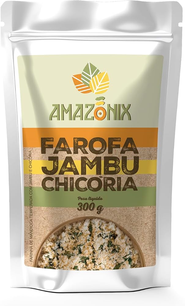 Farofa Temperada de Jambu e Chicória (300g)