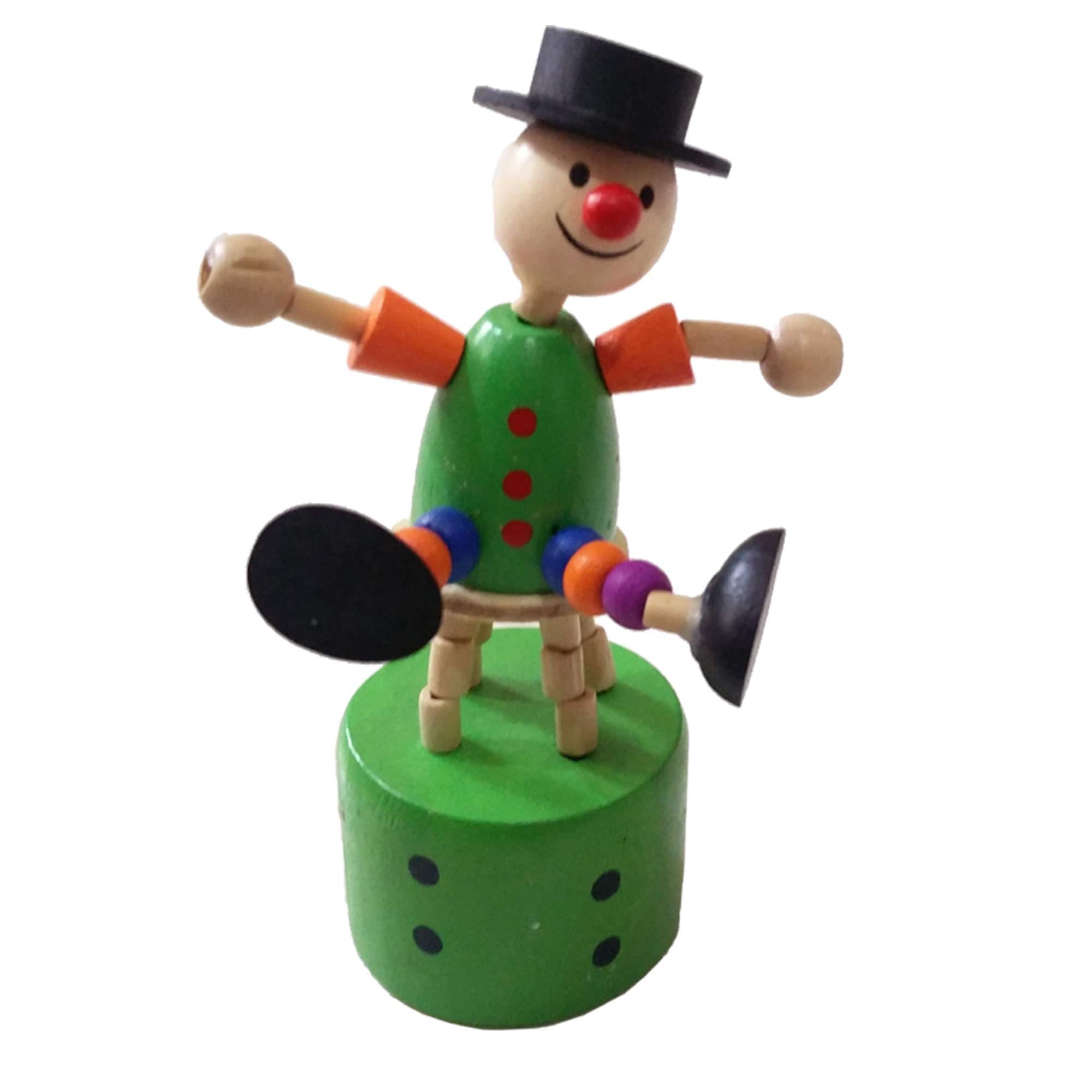 Khadi Eco Basket Channapatna Press Base Push Up Wooden Toys In Multi Colors (1 Joker) © (B079DP6SY2) Amazon Price History, Amazon Price Tracker