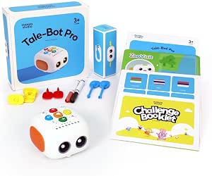 TaleBot Pro Coding Robot for Kids 3-5, Screen-Free STEM Toy