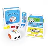 Upgraded Talebot Pro Coding Robot for Kids Aged 3-5, Education & Learning Toys for Toddlers to Learn Early Programming, Screen-Free STEM Robotics for Classroom Pre-k Kids Homeschool