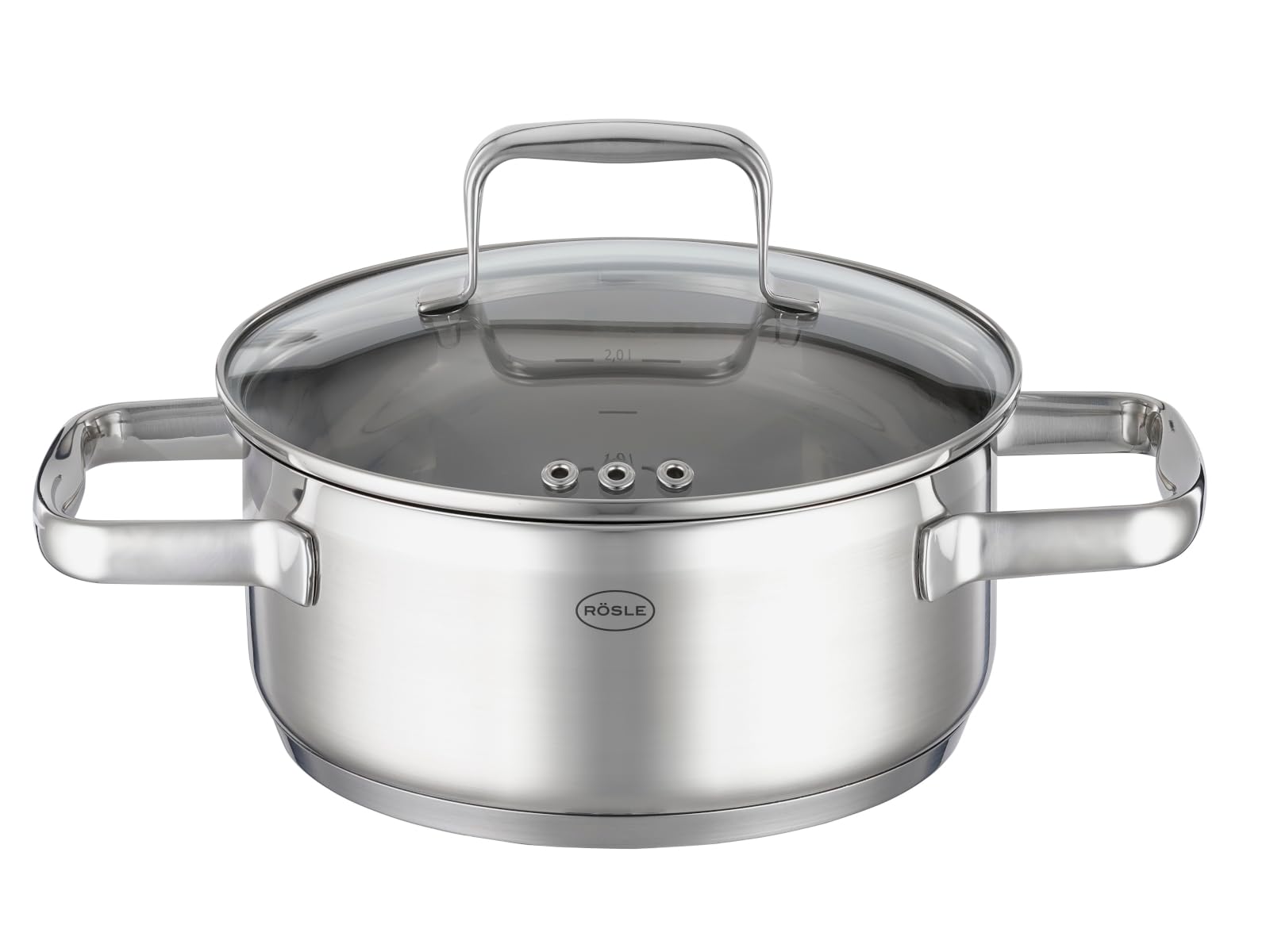RÖSLE CHARM, cocotte universelle, inox 18/10, 20 cm