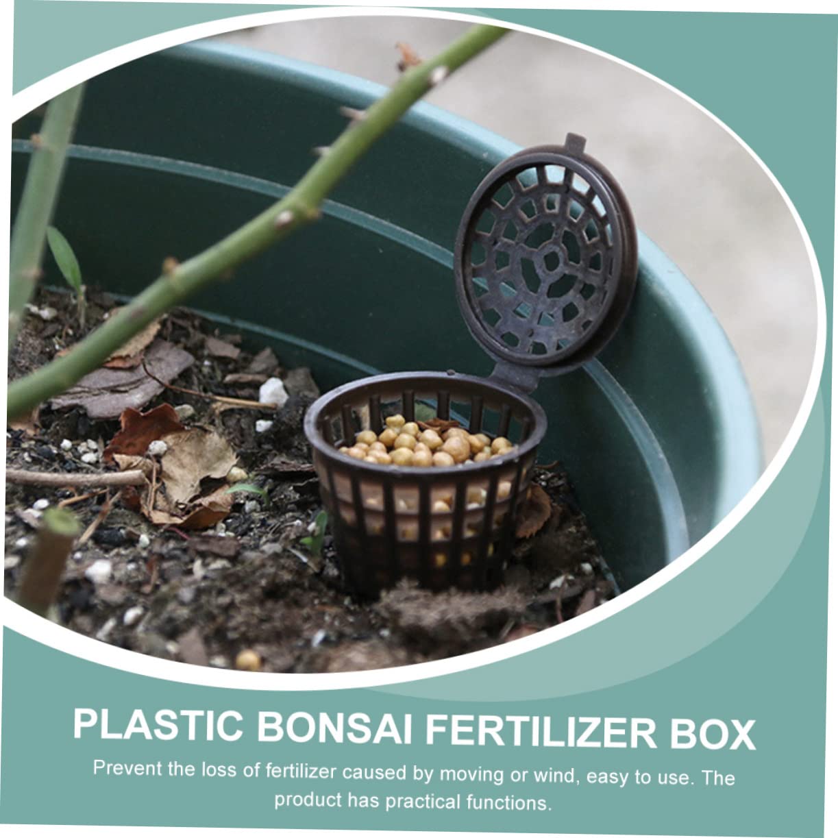 POPETPOP 120pièces Boîte De Fertilisation Pour Bonsai Conteneur Pratique Pour Nutriments De Plantes Accessoire De Jardinage Réutilisable