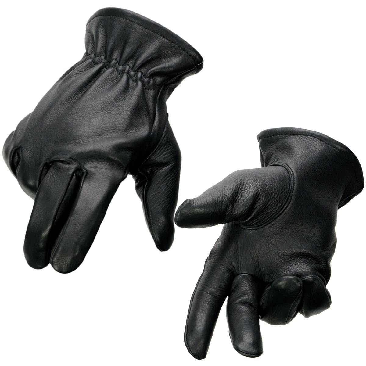 Milwaukee Leather Mens Deer Skin Winter Lined Gloves