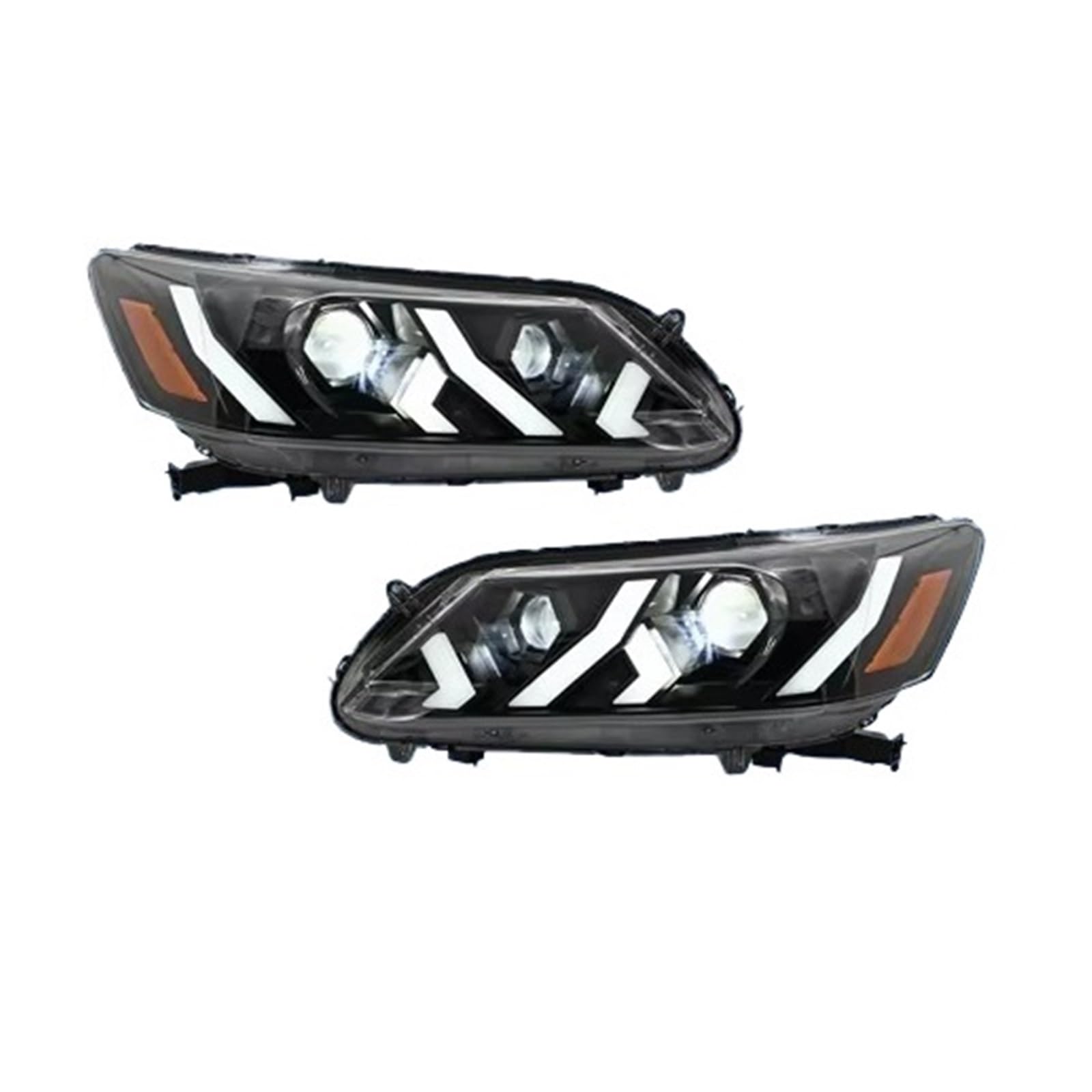 Per Accord 9th 2013-2015 Gruppo Faro Anteriore Conjunto Faro Delantero | Accessori per lenti per proiettori per aggiornamento gruppo fari per auto