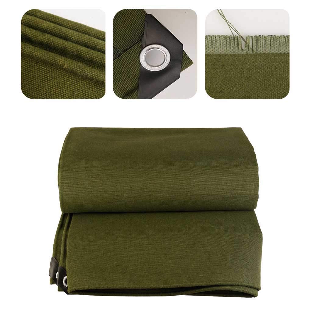 Bâche imperméable vert armée pour éviter la moisissure sous les protections de jardin