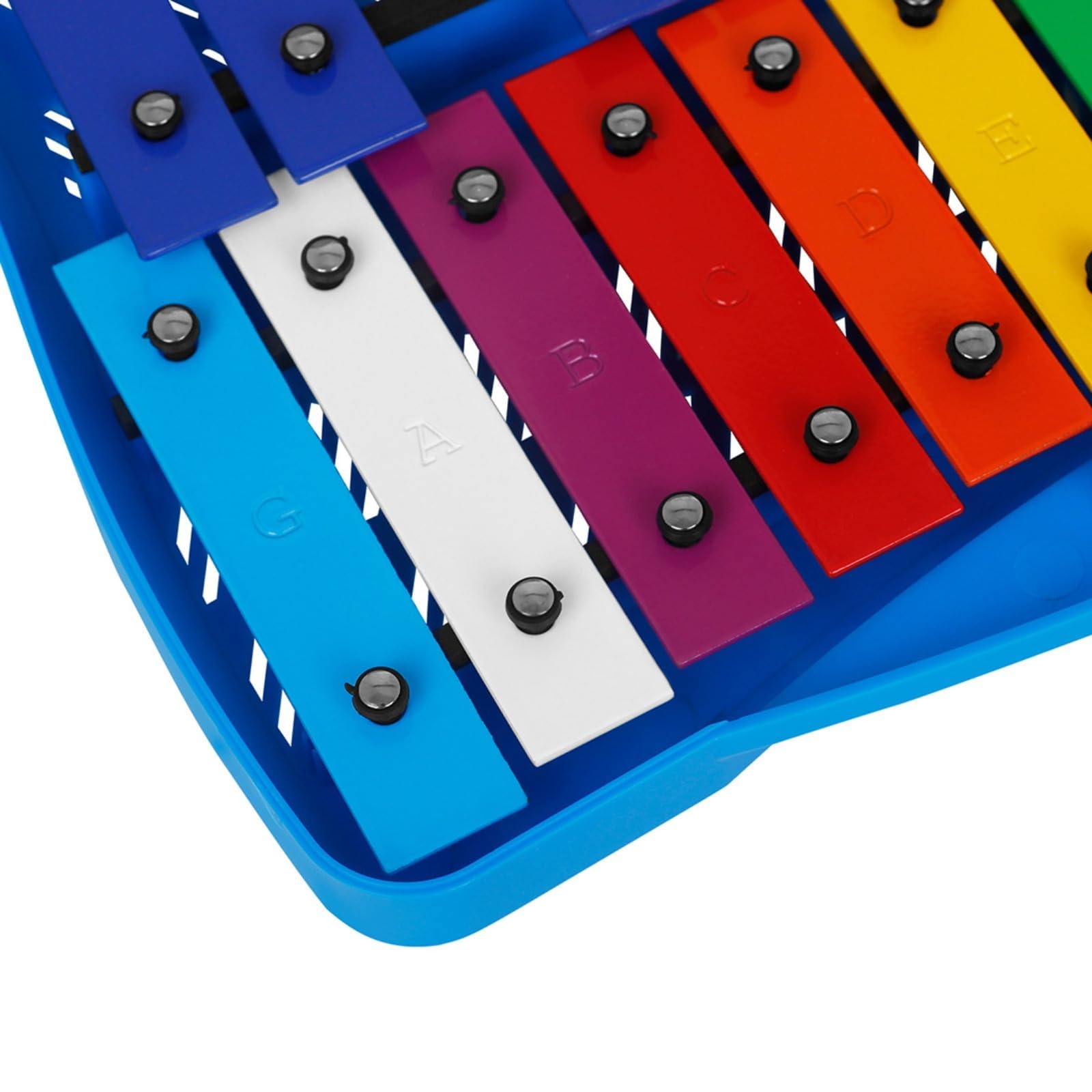 Carillon XilóFono Escolar 25 Teclas, VibráFono, Musical De Placa De Aluminio De 25 Tonos,Carrillon Cromatico On Estuche Y Mazas,Percusionado A Mano