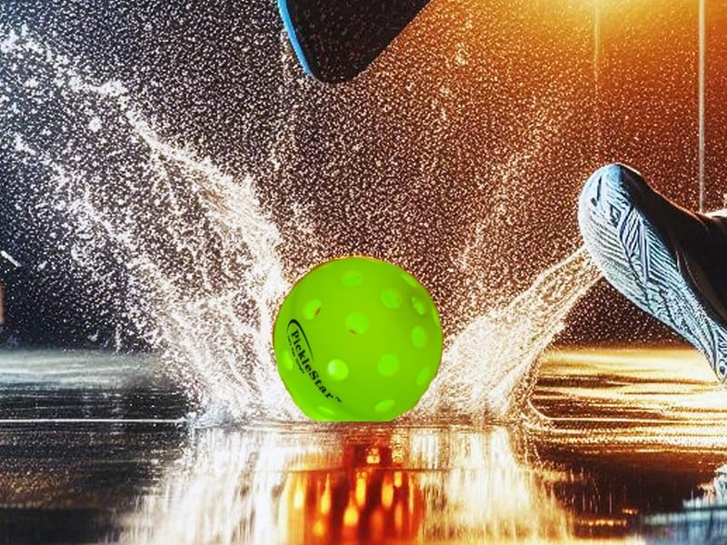 Miniatura 4 de PickleStar - Pelotas LED de pickleball  Brillo de próxima generación y rebote perfectamente equilibrado para jugadores avanzados, robustas y