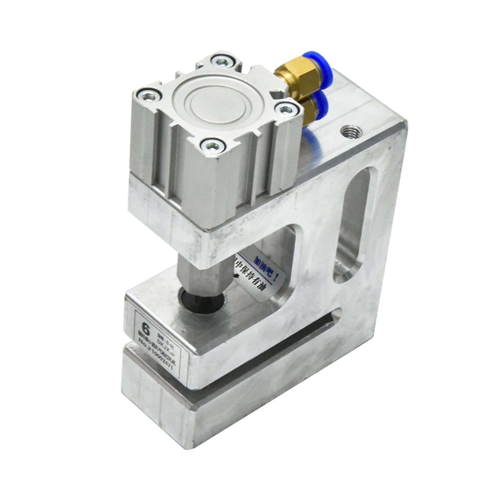 D-55 punzonadora neumática de bolsas de plástico punzonadora neumática punzonadora neumática for el hogar punzonadora de agujeros redondos pequeños 6MM