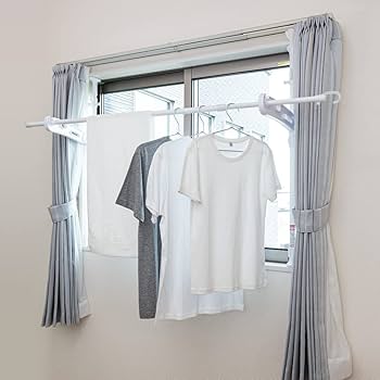 Amazon｜積水樹脂商事(Sekisuijushishoji)セキスイつっぱり式窓枠物干