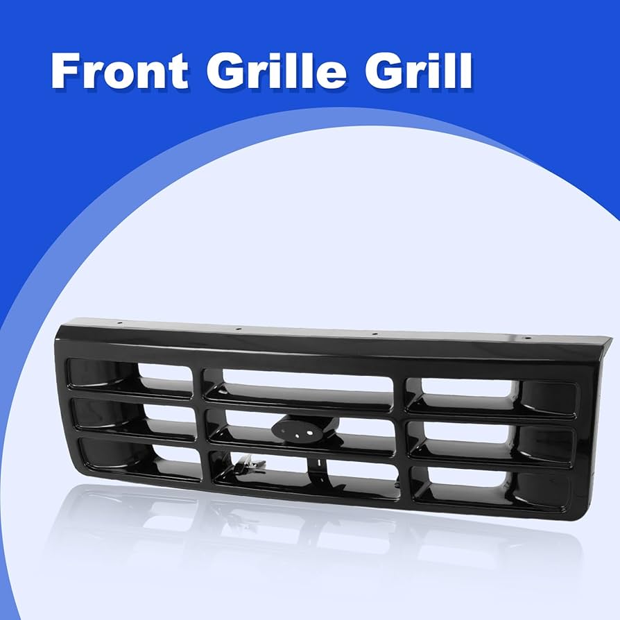 Amazon | CarPartsDepot フロントブラックフレームグリル