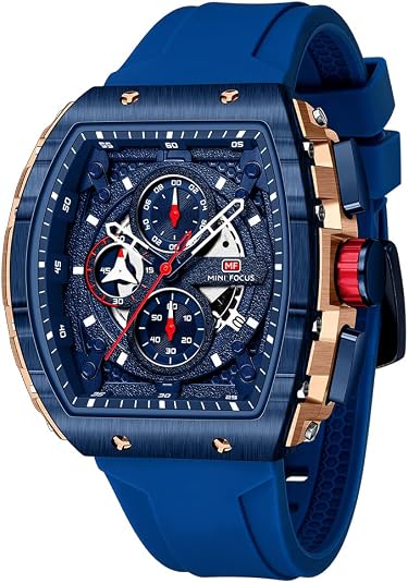 Watches for men Fashion Sports Wrist Watch with Silicon Band Men Watches
