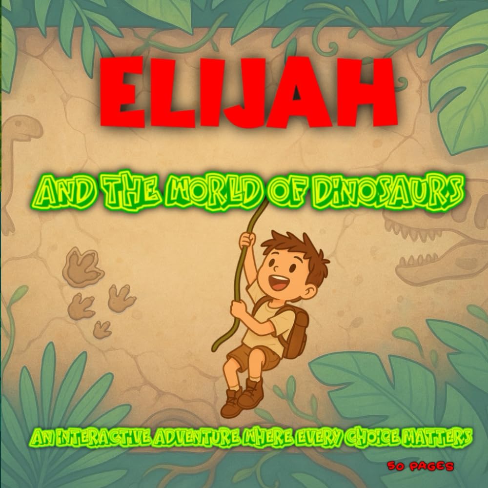 Elijah and the World of Dinosaurs: The adventure where YOU choose the ending!