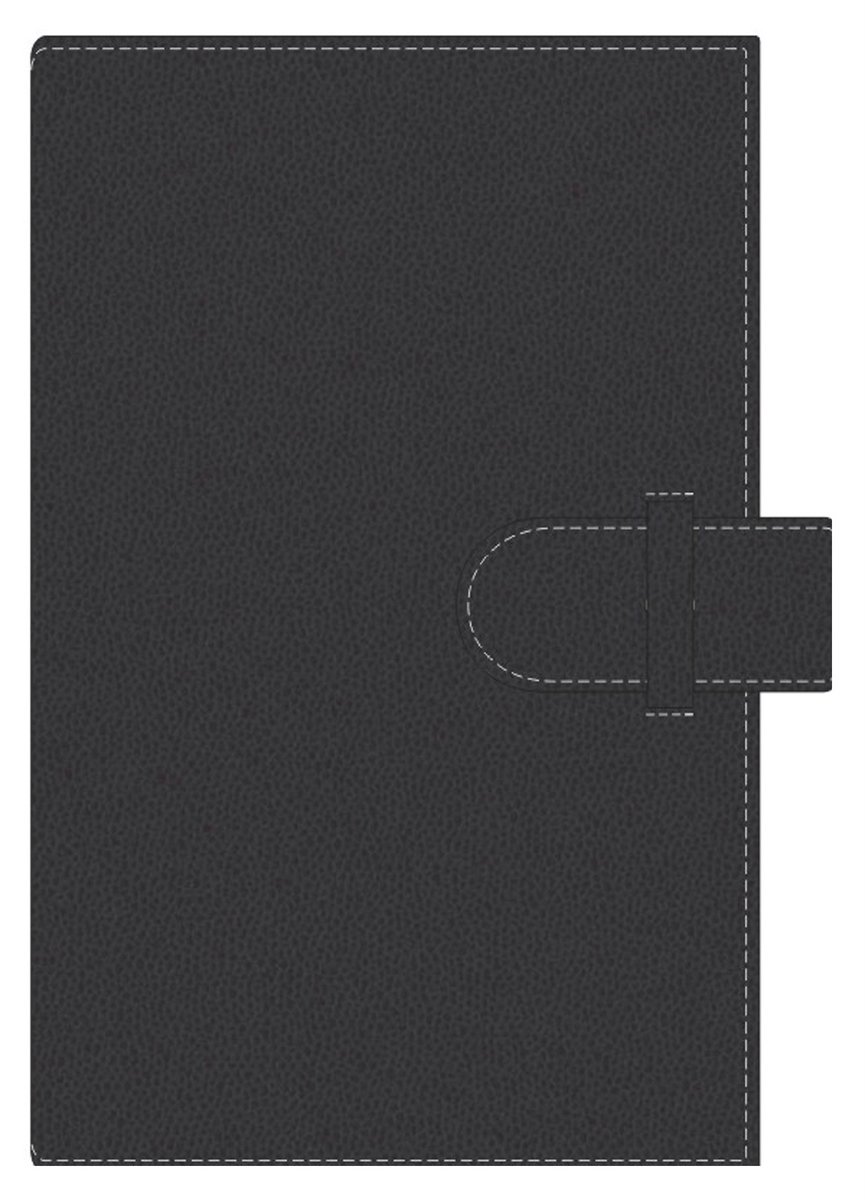 Pierre Belvedere Executive A5 Notebook, Refillable, Black (177210)