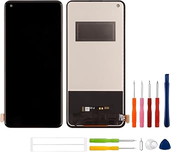 New TFT LCD Display for Oneplus 9 Pro/Oneplus 10 Pro/Oneplus 11 Touch Screen Digitizer Assembly Replacement with Upgraded Repair Tools Kit-NO Fingerprint Function