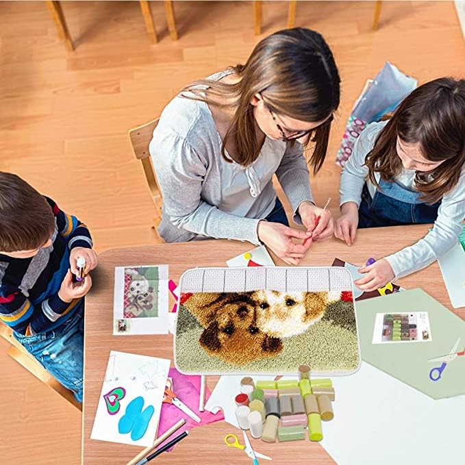 Kit para hacer alfombras con gancho de pato, el regalo ideal de cumpleaños para niños 2