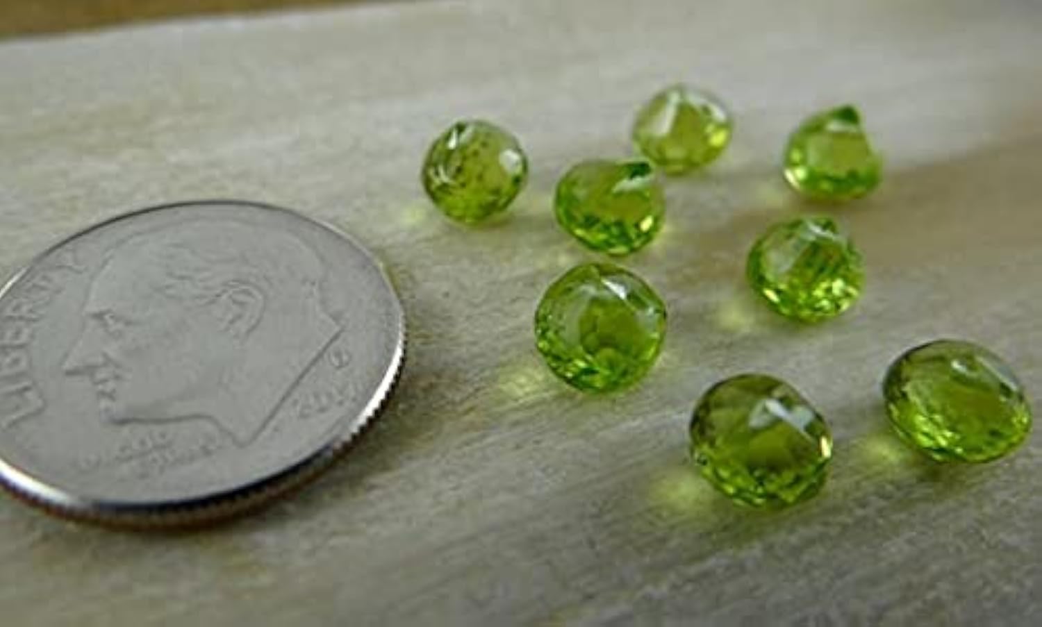 Peridot faceted onion briolette beads LKBEADS resoudre manque eclat bijoux