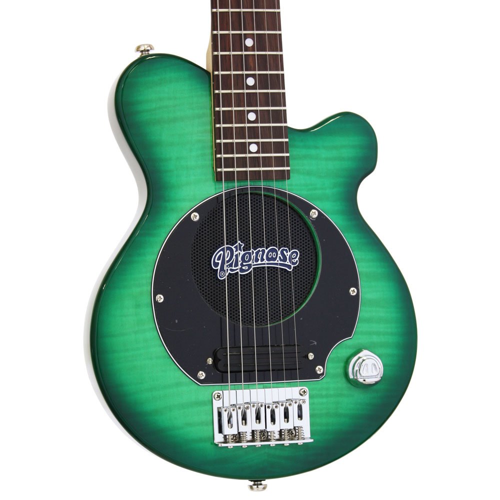 Amazon.co.jp: Pignose ピグノーズ エレキギター フレイムメイプルTOP  