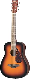 Guitarra acústica Yamaha FG JR1 tamaño 3/4 con bolso para concierto, Resplandor solar del tabaco