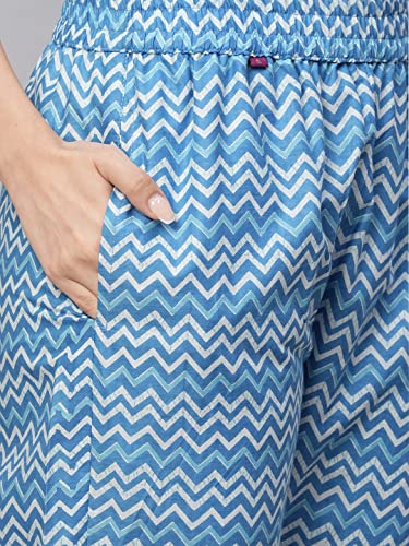 Image of ANNI DESIGNER Women's Cotton Kurta with Pant
