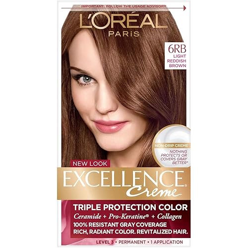 Miniatura 119 de L'Oreal Paris Excellence Triple Protection - Coloración permanente para el cabello, marrón oscuro [4] 1 unidad (paquete de 10 unidades)