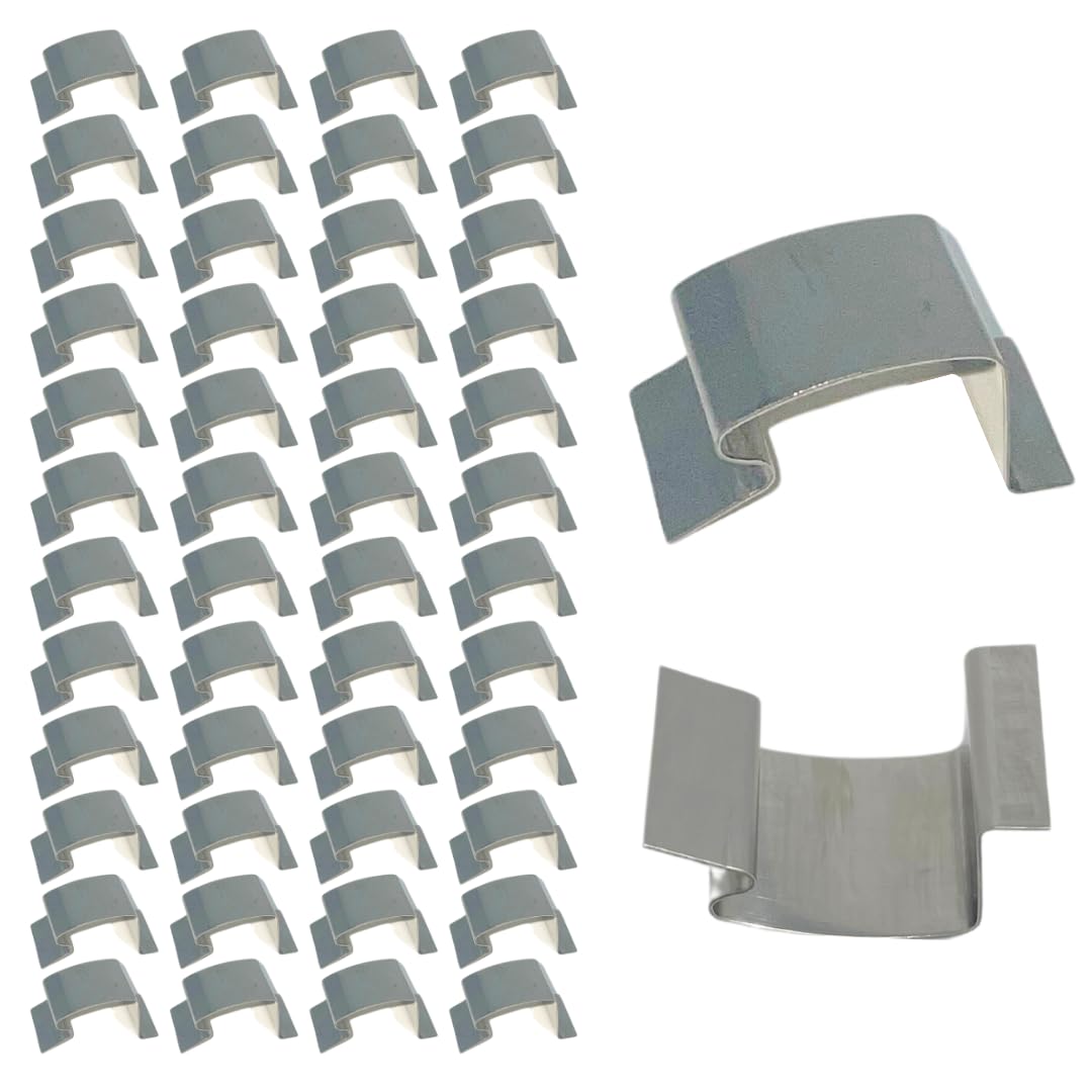 50 Stainless Steel Spring Greenhouse Glazing Clips Genuine Elite Greenhouses parts