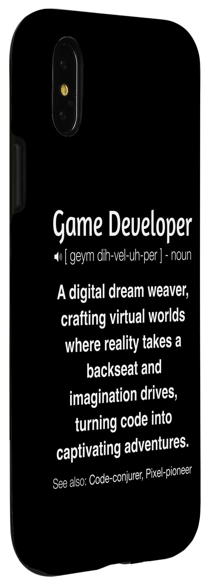 Game Developer Case for iPhone X/XS - Image 3