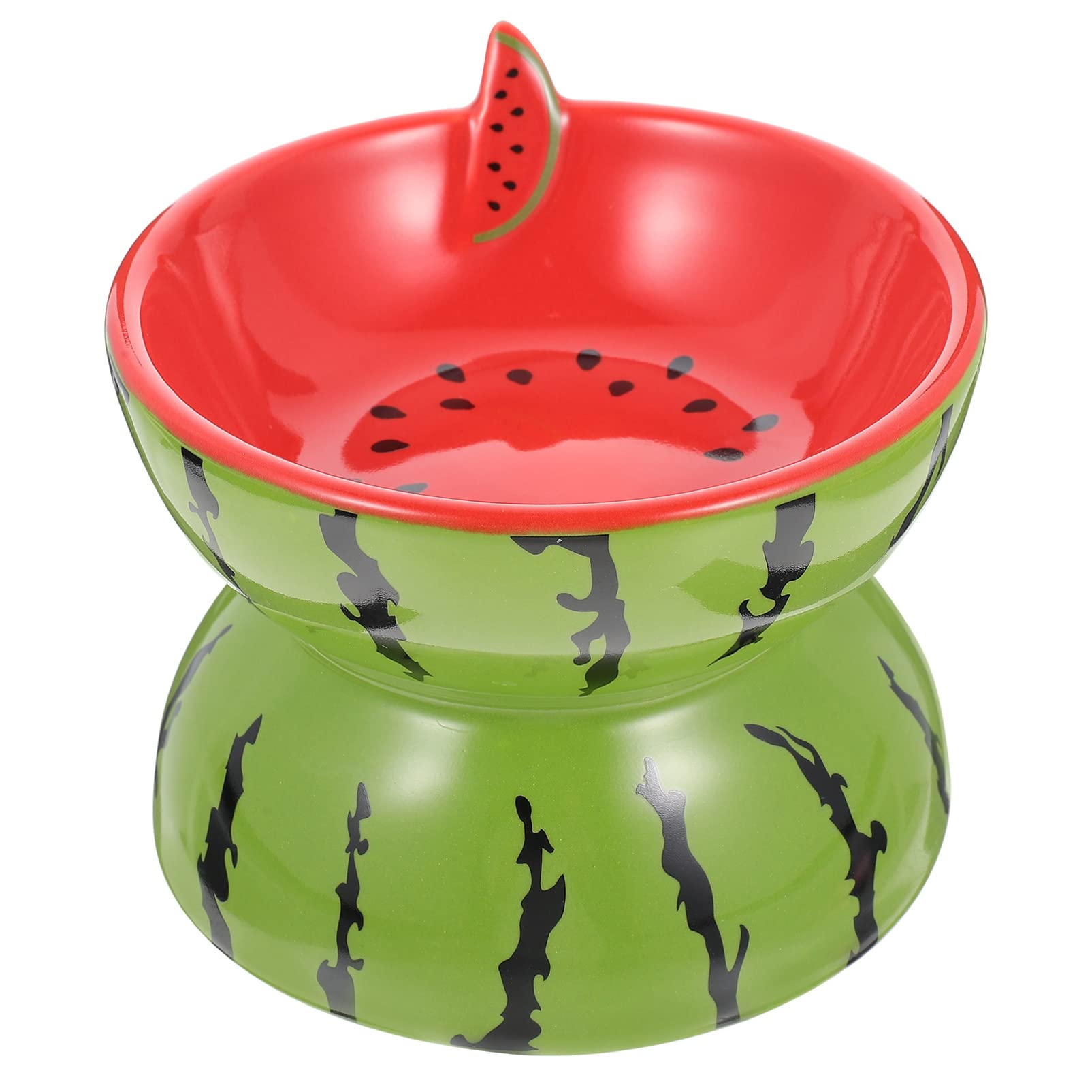 Toddmomy Adorable Cat Bowl Wear Resistant Elevated Pet Feeding Dish Reusable Design for Cats and Dogs Easy to Clean for Mealtime