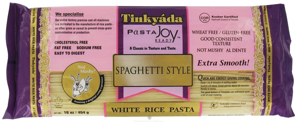 Tinkyada Pasta Whte Rice Spaghetti, 16 oz