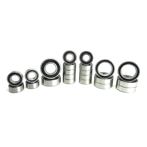 TRB RC Axial SCX10 ABEC 3 Kit de rodamientos de precisión 22 sellos de goma