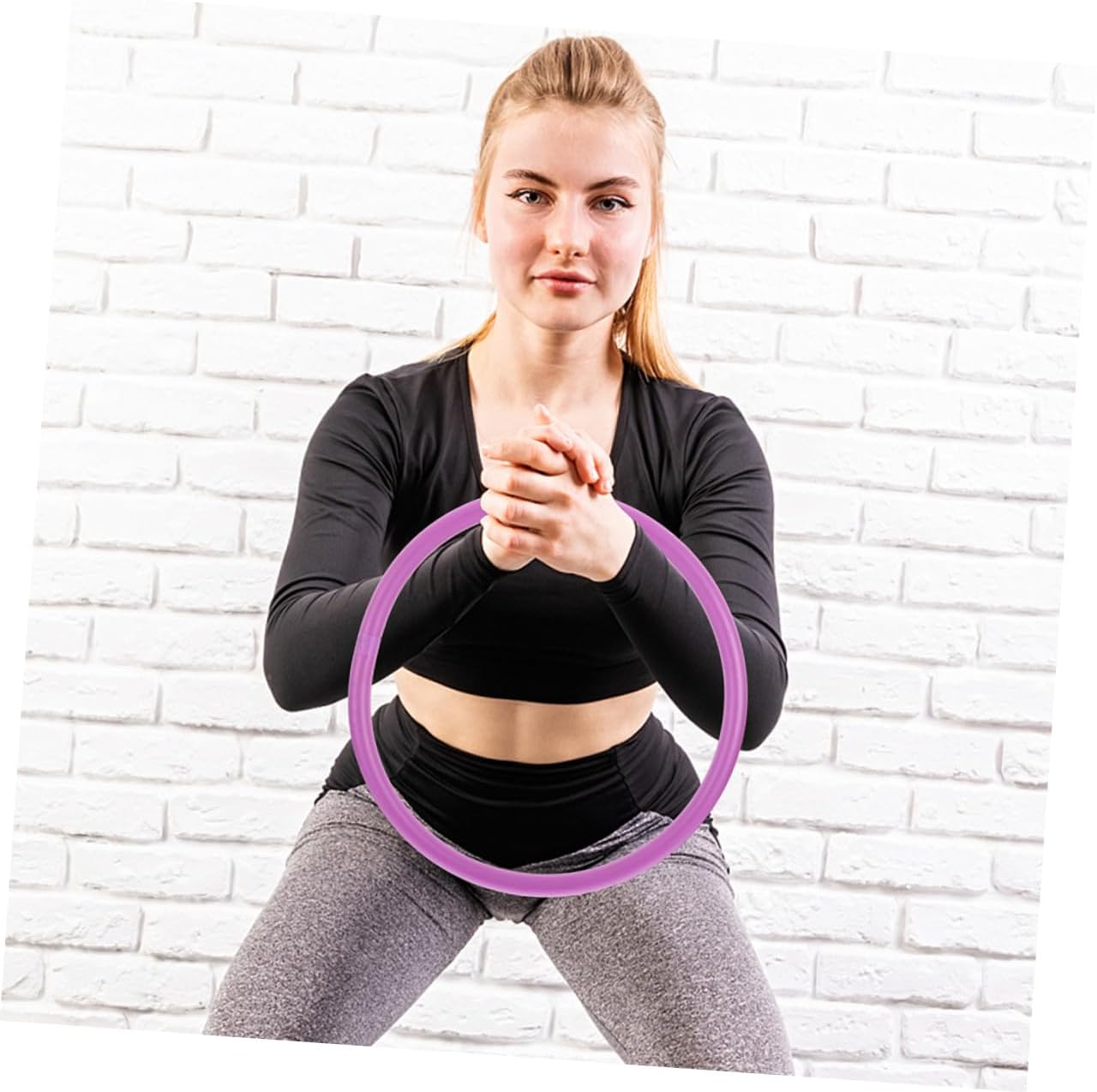 2pcs Weighted Arm Hoops for Workout Comfortable Arm Exercise Equipment for Upper Body Strength Training and Muscle Toning