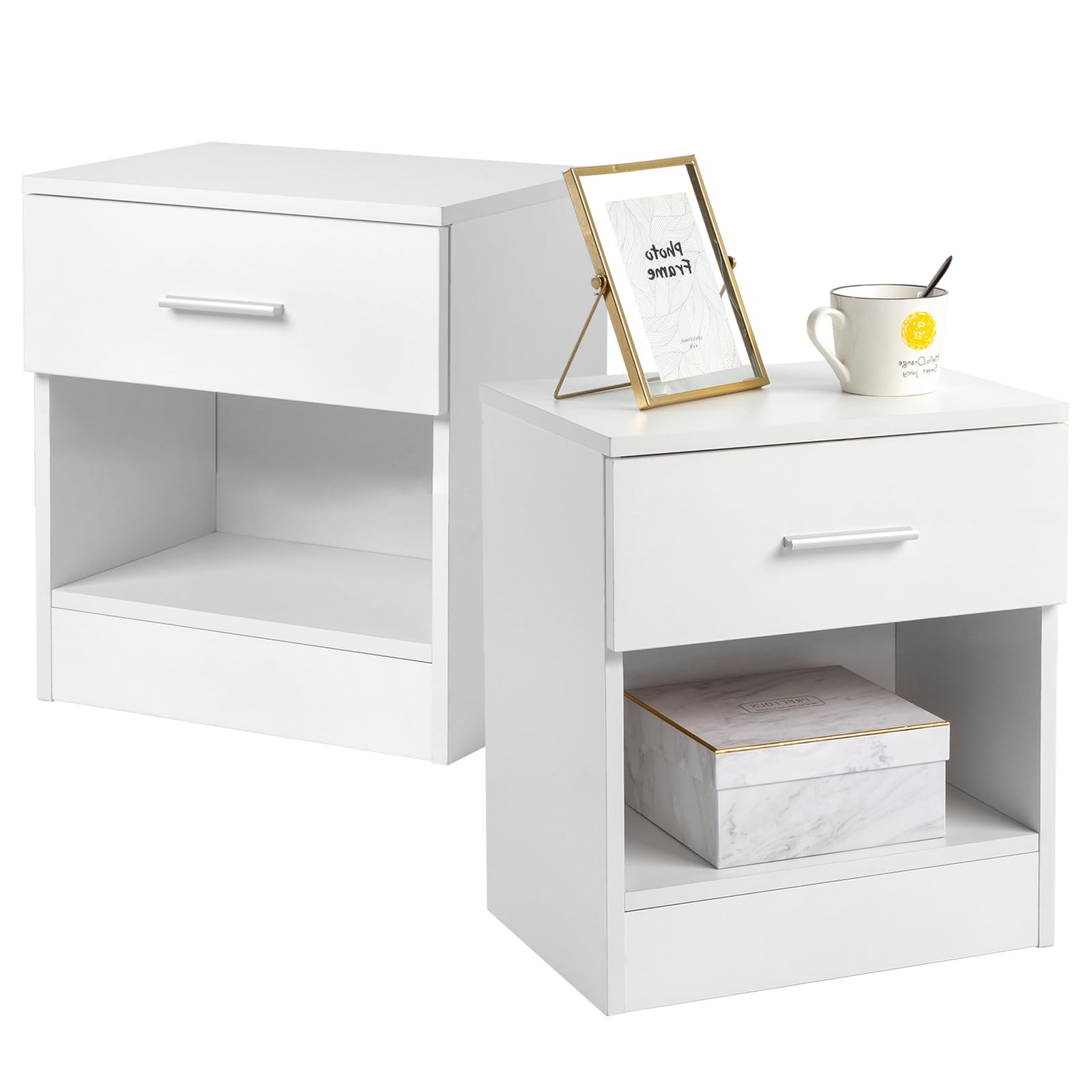 table de chevet lot de 2