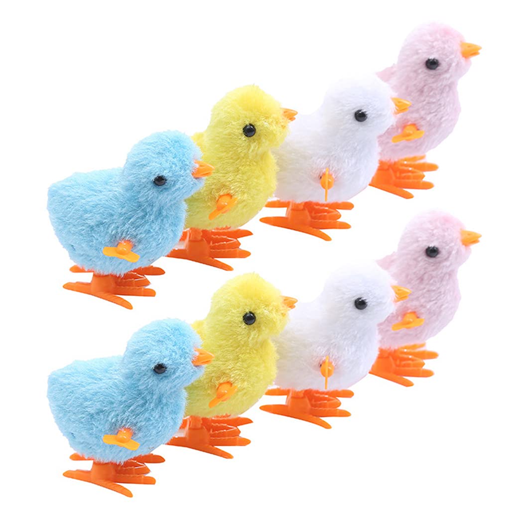 SOWUNO Small Animal Pet Puppy Cat Plush Toy Funny 8PCS Cute Creative Playing Moving Interactive Wind Up Chick Toy Jumping Chicken Toy for Kitten (B096XL153S) Amazon Price History, Amazon Price Tracker