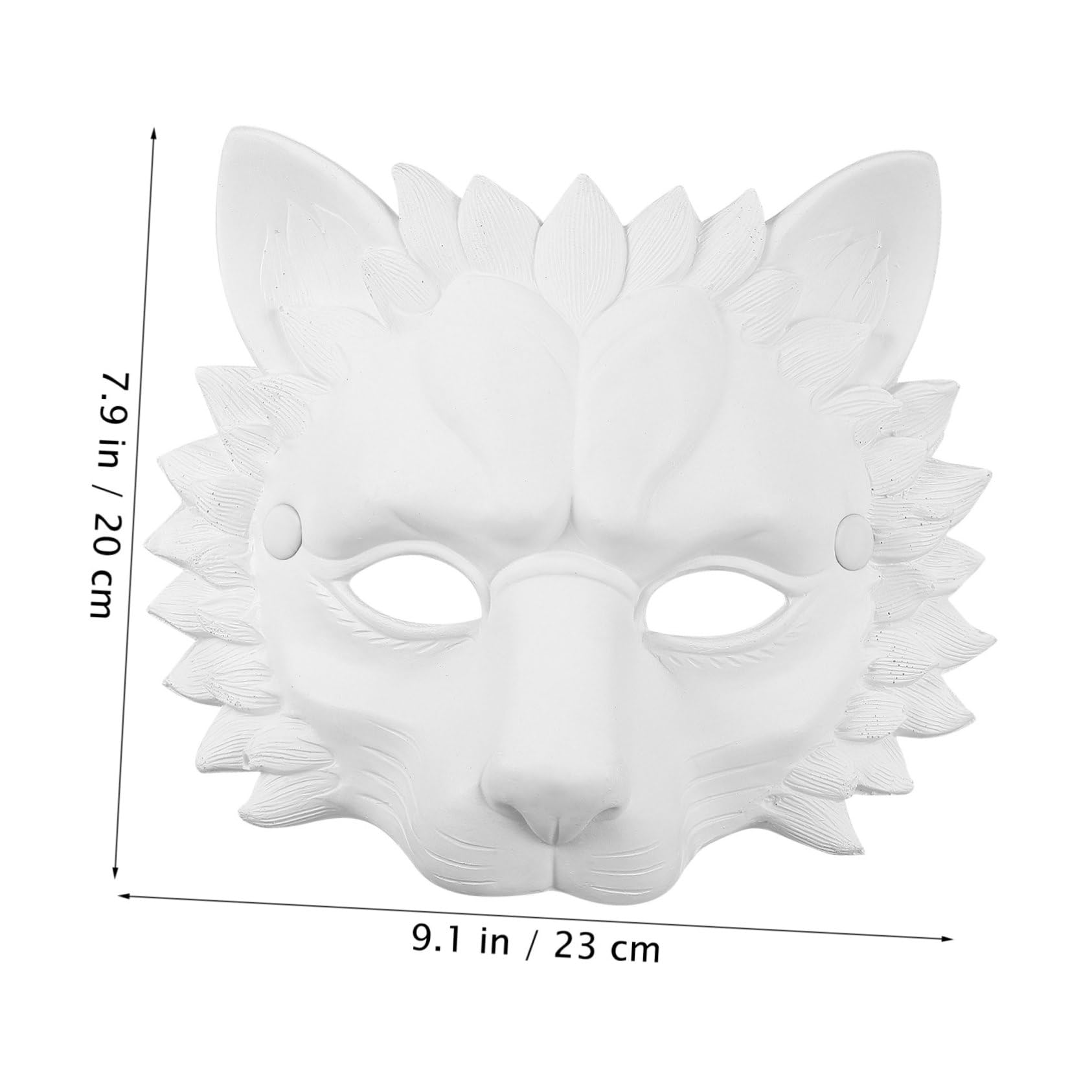 Ipetboom 1pc Mask for Halloween Cosplay Lifelike Comfortable Party Masquerade Supplies Eye Catching Design for Festivals Dance Parties Costume Events