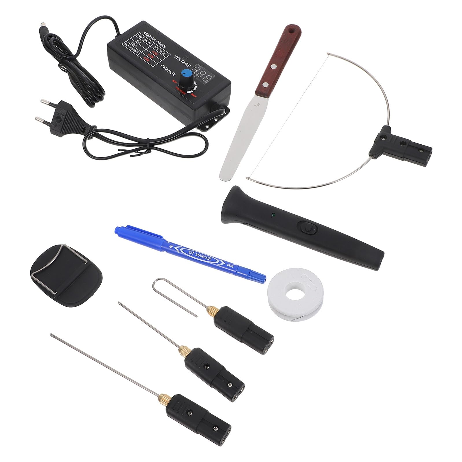 Anneome Cortador Eléctrico de Espuma con Alambre Caliente Ajustable Herramienta de Corte y Grabado para Manualidades Modelado y Proyectos DIY de Espuma Poliestireno