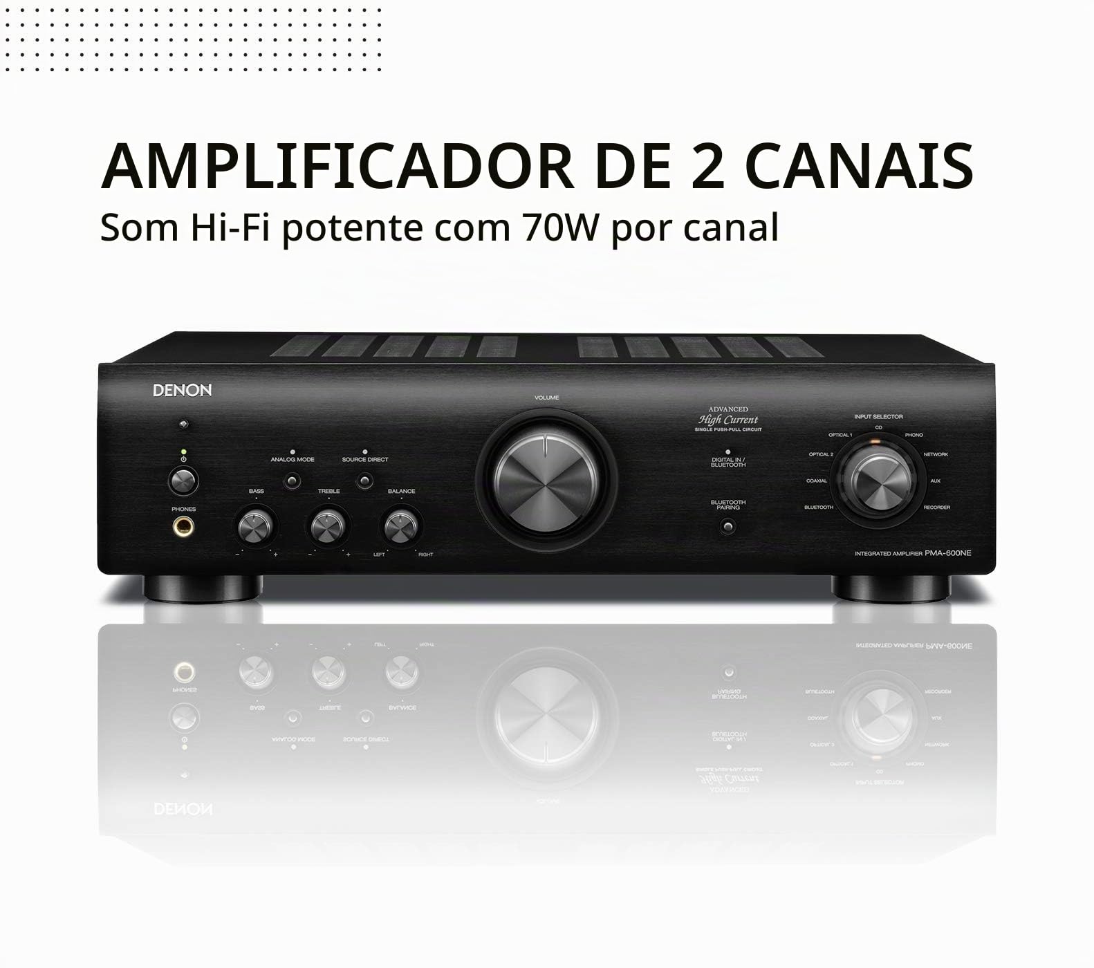 Denon Amplificador estéreo integrado PMA-600NE | Conectividade