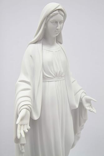 Miniatura 5 de Vittoria Collection Estatua italiana de 23.5 pulgadas de Nuestra Señora de Gracia hecha en Italia para jardín interior y exterior